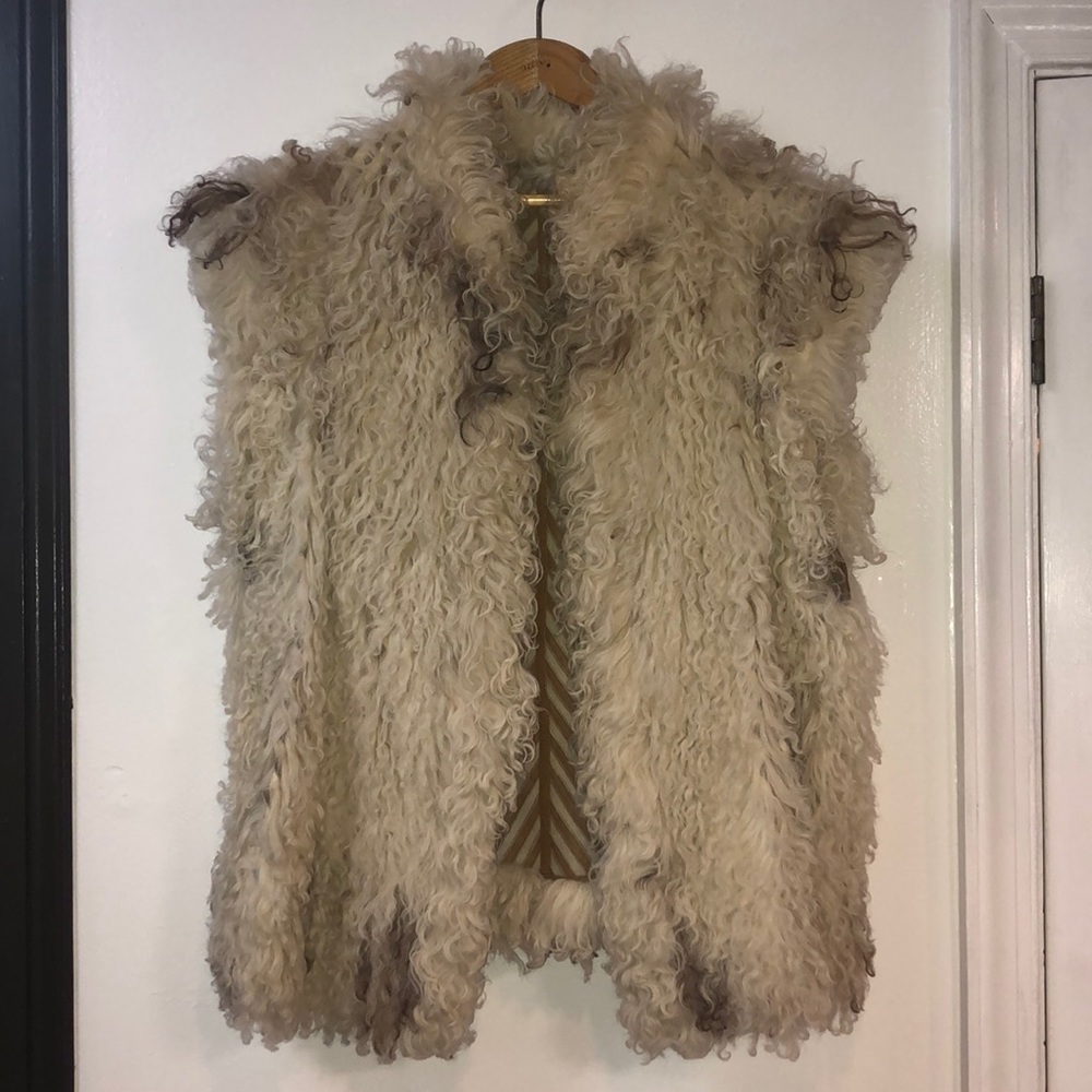 Vintage fur vest